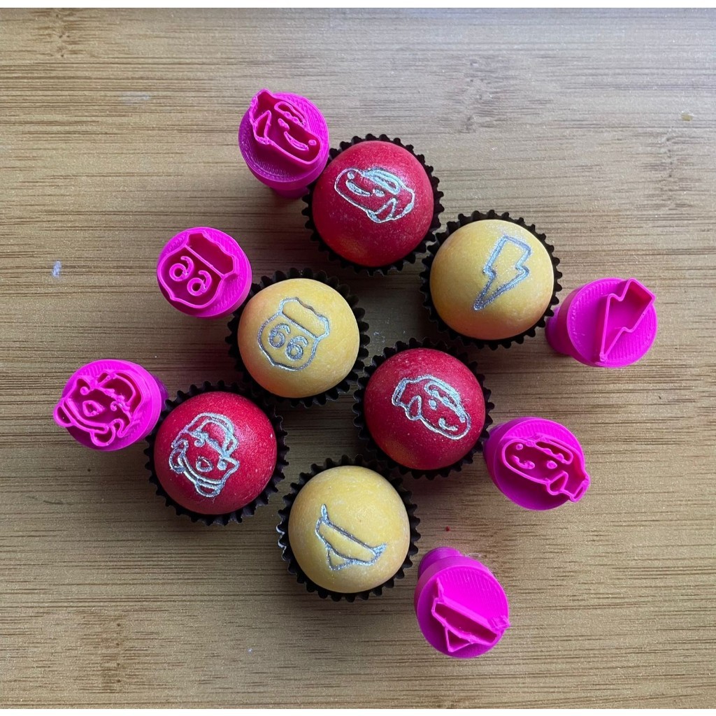 Carimbos para Docinhos Carro Relâmpago em Oferta na Shopee