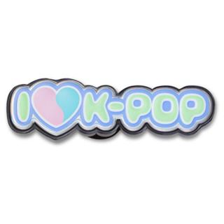 Jibbitz™ I Love K-Pop Único em Oferta na Shopee