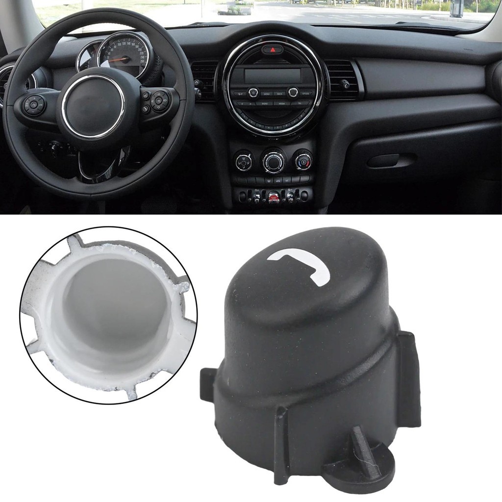 Capa De Botão De Carro Volante Material ABS Fácil De Usar Confiável Para Peças Decoração