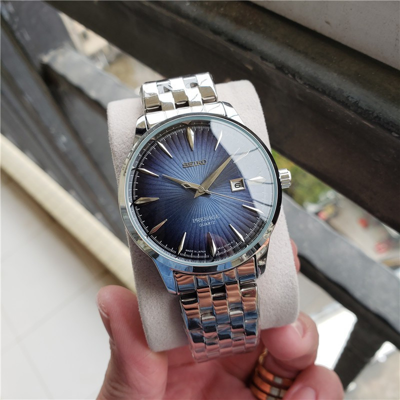 Relógio Masculino SEIKO Seiko Japão Série Astron Piloto Resistência Coroa Fina Leão Azul Grand Seiko Gs Oficial SpringDr