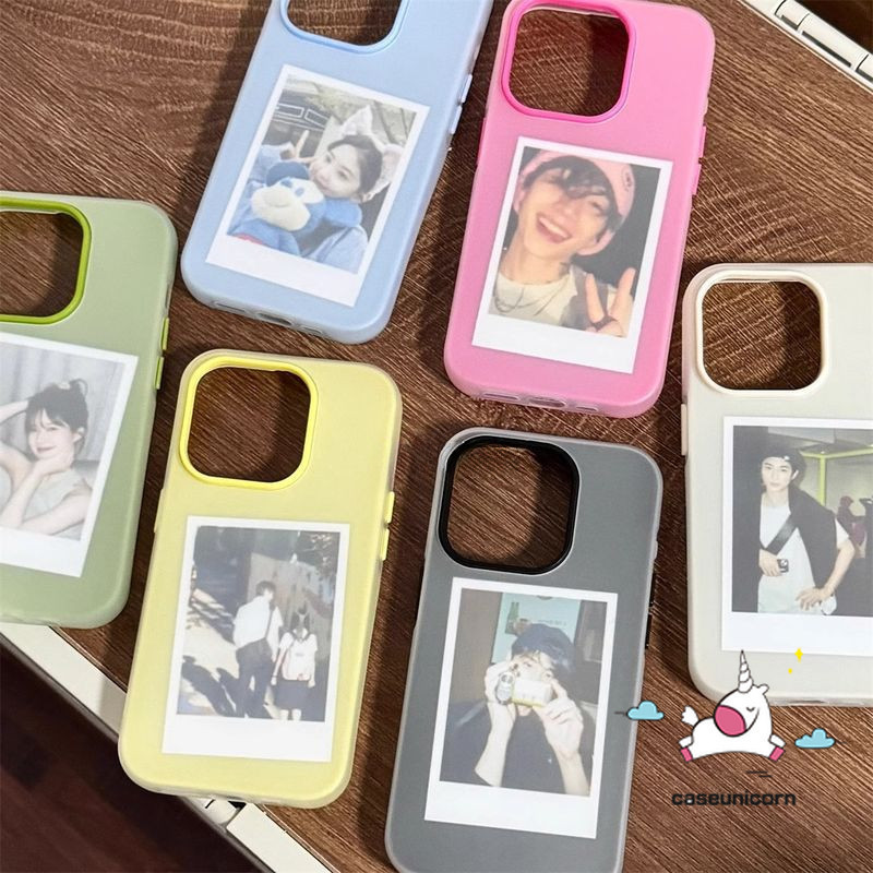 Capa De Personalidade Capinha Para iPhone 17 Air 16 15 14 Plus 13 12 11 Pro Max 16e 2 Em 1 Silicone Anti-Impacto