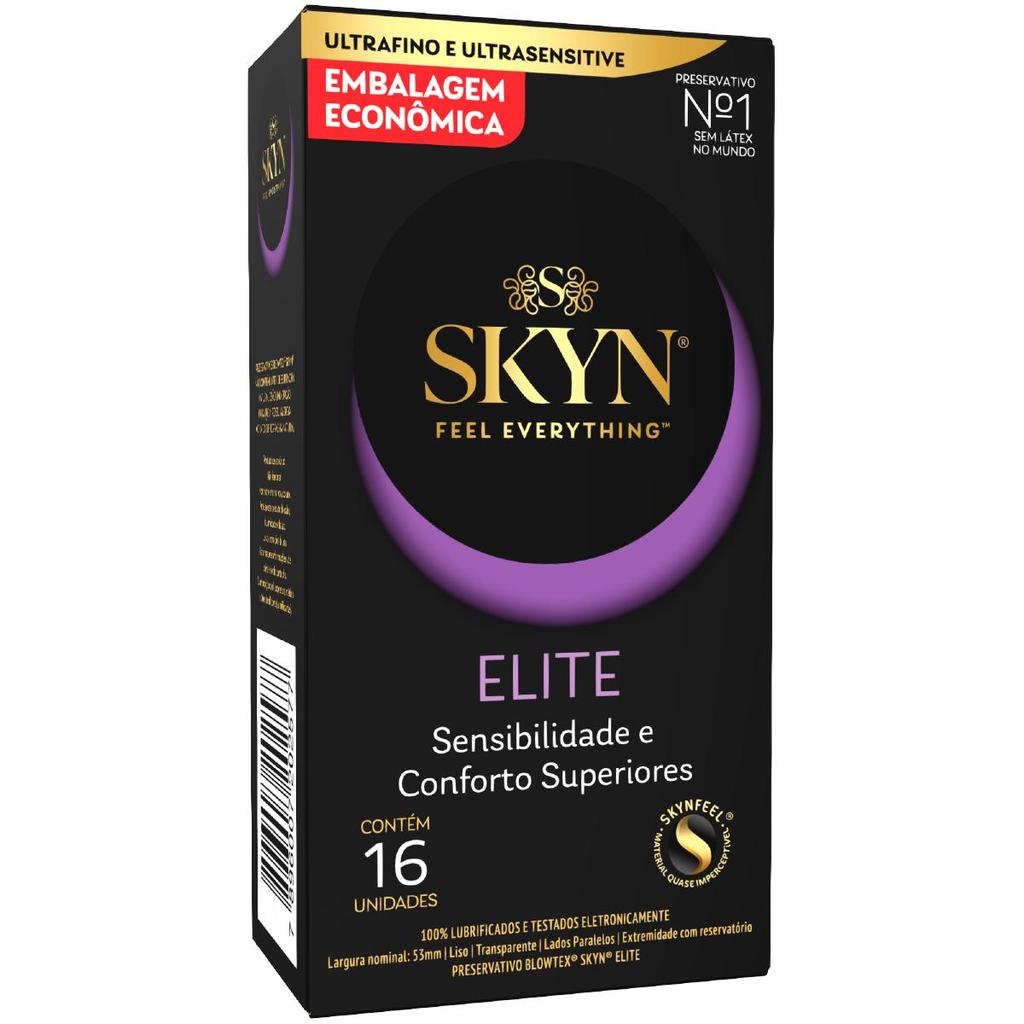 Preservativo Skyn Elite 16 unidades em Oferta na Shopee