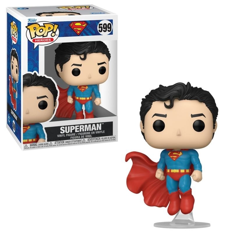 Pop! Funko Superman Clássico #599 | DC Comics