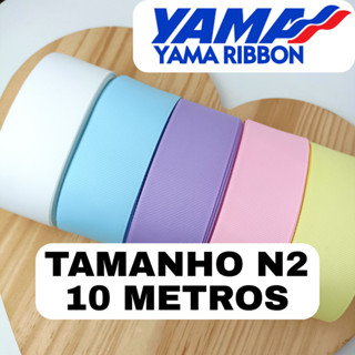 Fita Gorgurão Lisa YAMA Nº2 9mm | 10 Metros em Oferta na Shopee