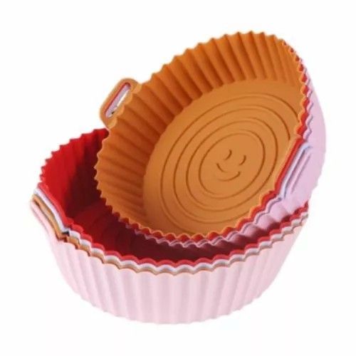Kit Forro de Silicone Antiaderente Para Airfryer – Kit c/6