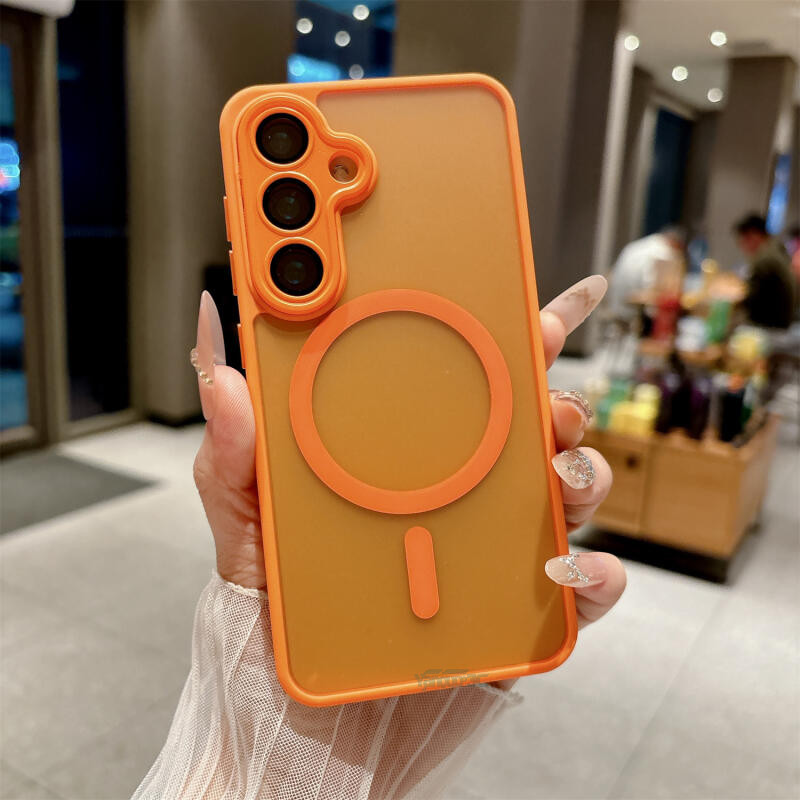 Para Magsafe Translúcido Caso Samsung A56 A36 A16 S26 S25 S23 Ultra S24 FE Magnético À Prova De Choque Capa em Oferta na Shopee