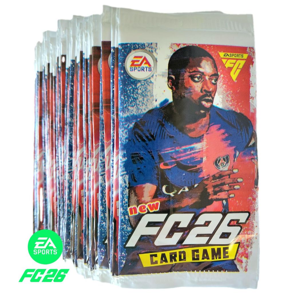 Cards Fifa 26 100 Até 1000 Cards ( Kits 25 50 100 125 250 Enveloopes ) — R$ 23,90 em Shopee, 15% OFF