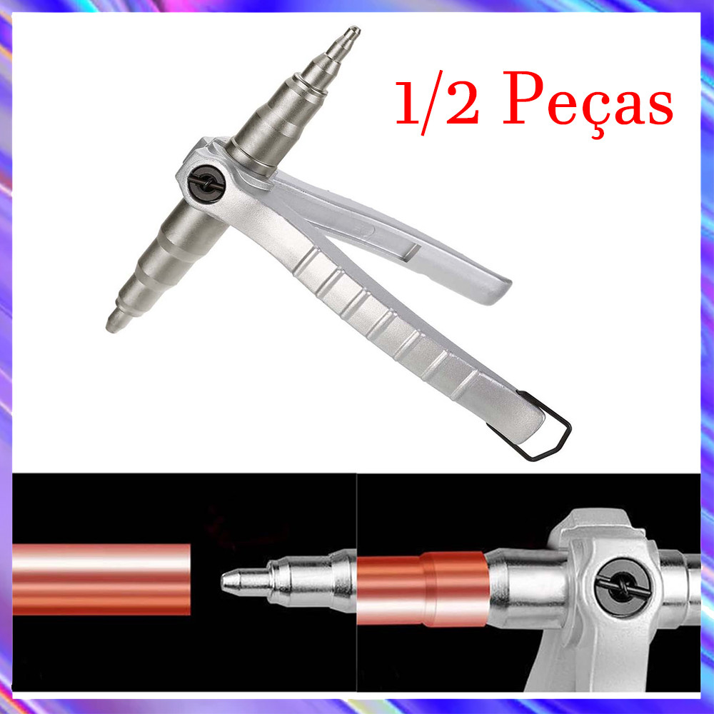 Expansor de tubo de cobre para manutenção de expansor de refrigeração de 1/2 peça, 1/4 pol.-7/8 polegadas
