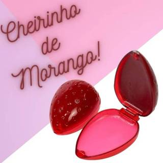 Kit 5/10/15 Pcs Brilho Labial Morango  Hidratante Lip Gloss Embalagem Fofa