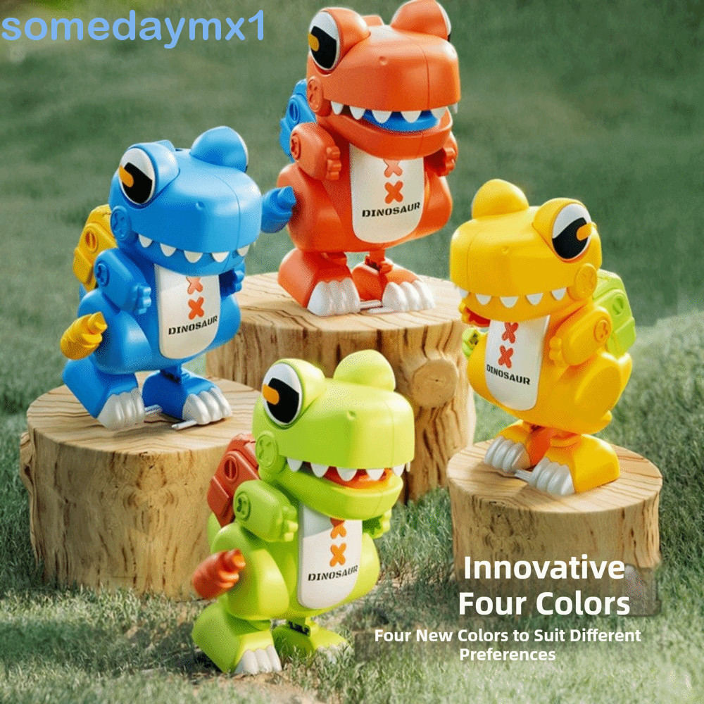 SOMEDAYMX1 Brinquedo De Dinossauro De Simulação , Corda Com Design De Mecanismo De Relógio Caminhada