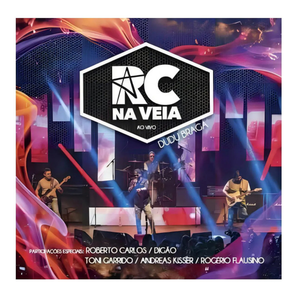 Cd Rc Na Veia Ao Vivo Dudu Braga - Lacrado