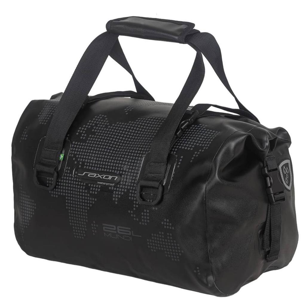 Bag Bolsa Mala Saxon Estanque  26 Litros Preta  Impermeável