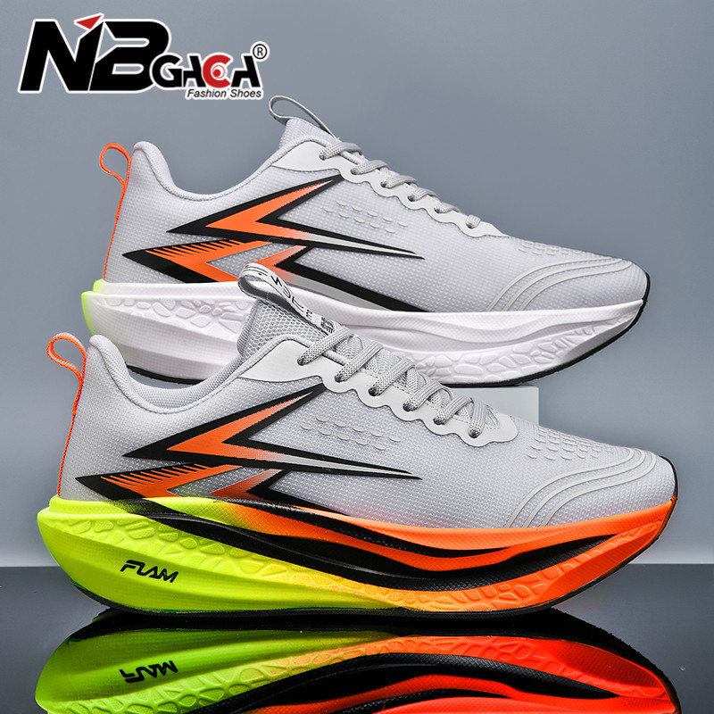 Tênis De Corrida De 8 Cores Com Placa De Carbono Ultraleve Absorção De Choque Para Homens E Mulheres Tamanhos 34-45 em Oferta na Shopee