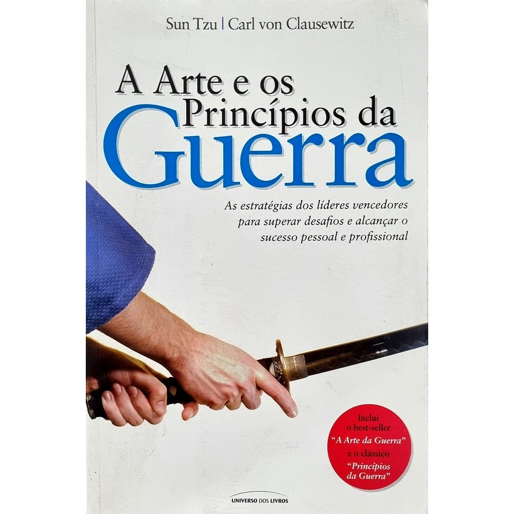 Livro: A Arte e os Princípios da Guerra Autor: Sun Tzu, Carl von Clausewitz (Novo, Lacrado)
