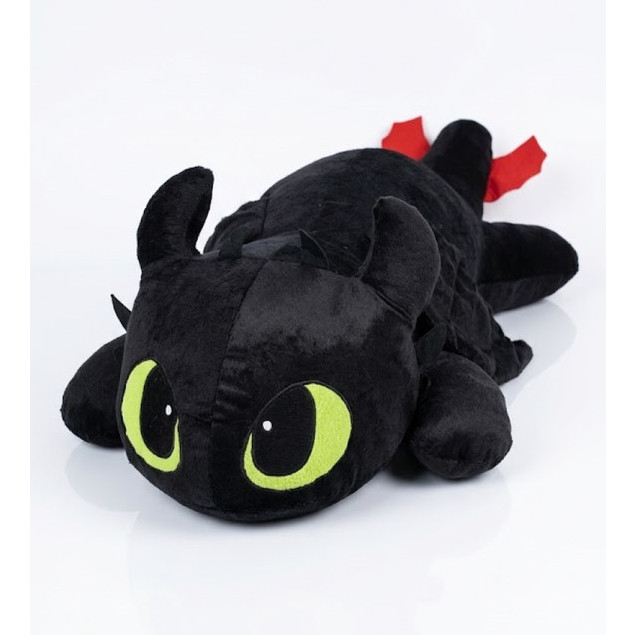 Xuxão Dragão Banguela Pelúcia Gigante 1 Metro Macio Perfeito para Abraçar e Dormir