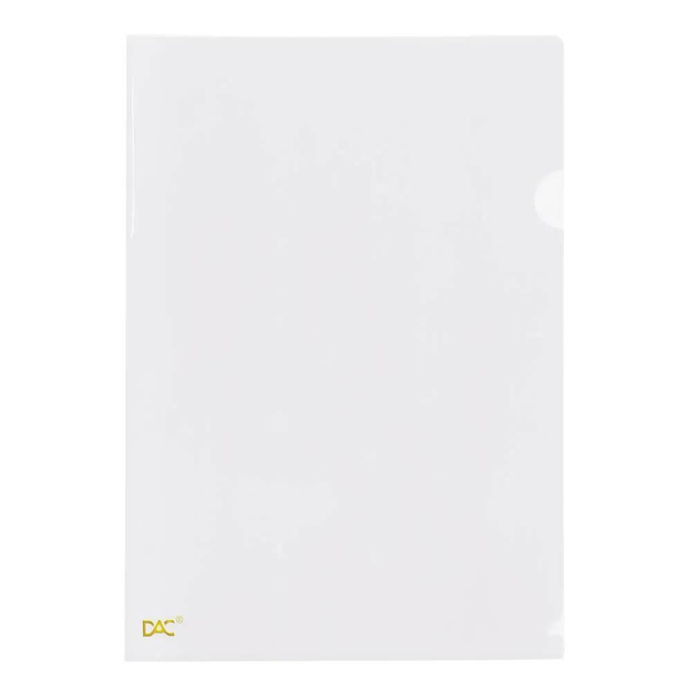 PASTA L A4 TRANSPARENTE CRISTAL 042PP-TR DAC
