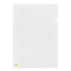 PASTA L A4 TRANSPARENTE CRISTAL 042PP-TR DAC