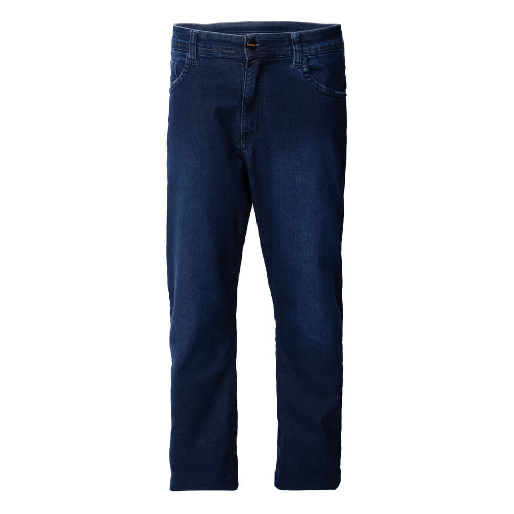 Calça Jeans Masculina Guitta Rio Modelagem Reta Azul Escuro