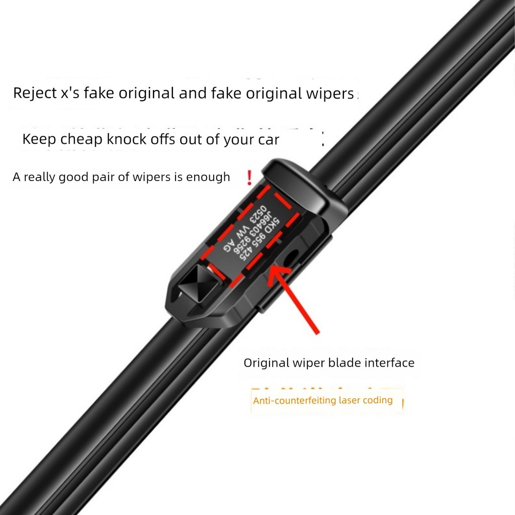 Adequado para BMW série 5 525 limpador 530x1x2x4x5x6x3 lâmina de limpador 7 série 3 série 320li