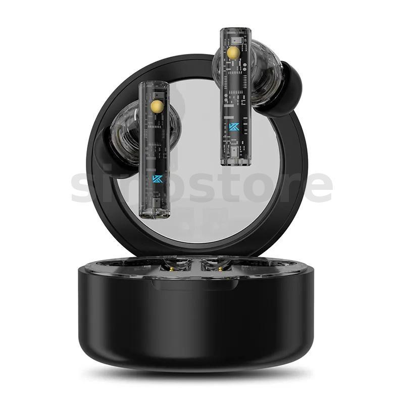 KZ-Carol TWS Fone De Ouvido Bluetooth Sem Fio ANC Com Cancelamento De Ruído Ativo Super-Liner Banda Larga Driver Magnéti