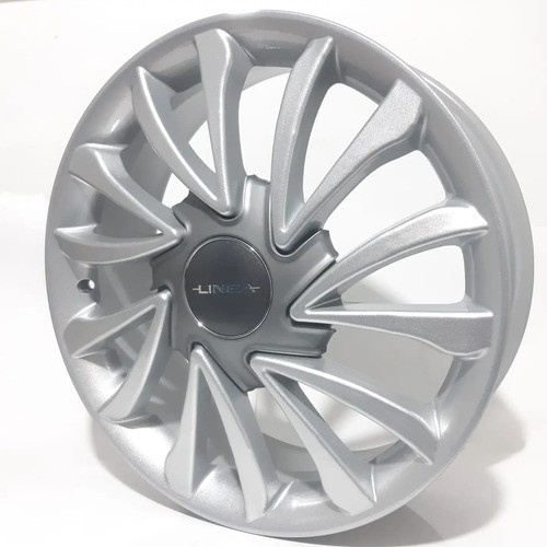 Par Rodas Zk-999 Linea Aro 17 Tala 6 4x98 Fiat Palio Uno Prata 2 Unidades