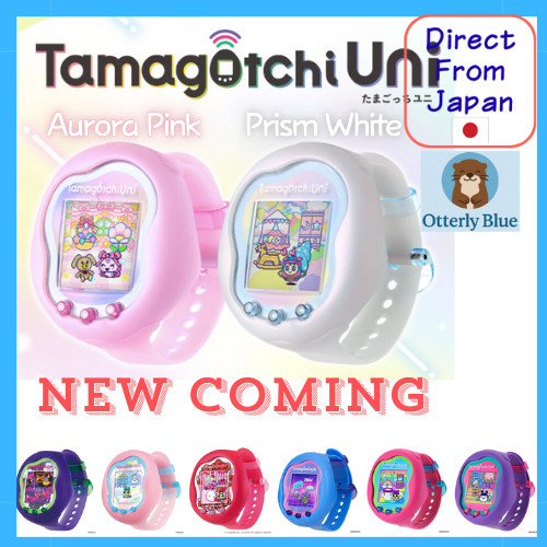 XYFG BANDAI Tamagotchi Uni — Rosa Aurora, Branco Prisma, Sanrio e outros estilos