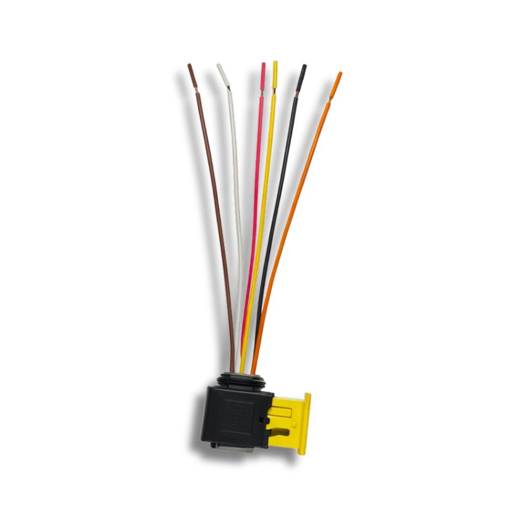 CHICOTE REPARO PISCA DIANTEIRO SCANIA 6 VIAS FEMEA CONECTOR ELETRICO CAMINHAO