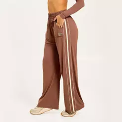 Calça Style Soltinho Castanho Capucine Poliamida Soft