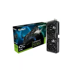 Placa de Vídeo NVIDIA GeForce PALIT RTX5060 8GB INFINITY 2 OC GDDR7 - 0120111-01
