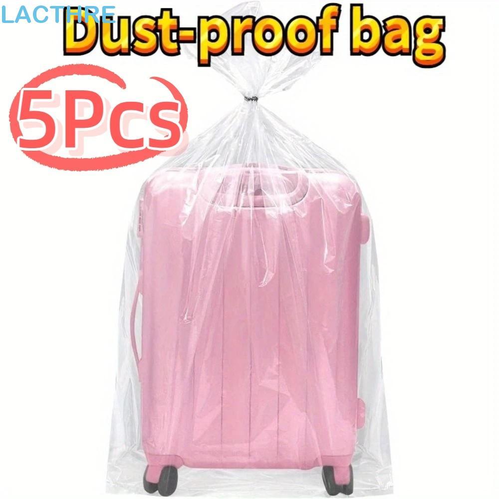 LACTHRE 5 Unidades De Saco De Armazenamento De Caixa De Bagagem , Roupas À Prova D'água De Plástico , Grande Capacidade