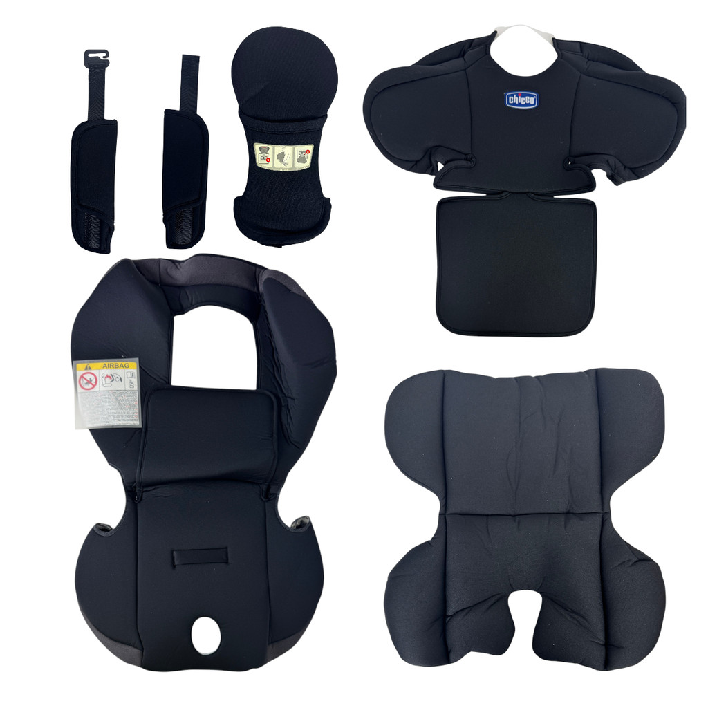 FORRO CAPA PRETO COMPLETO CADEIRA SEAT UP JET BLACK CHICCO