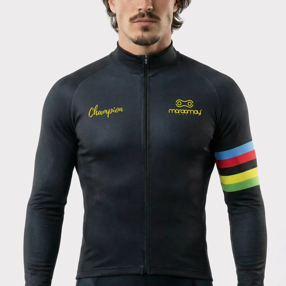 Jaqueta Peluciada Ciclismo Slim Com Bolso Unissex Champion | Marcio May Sports
