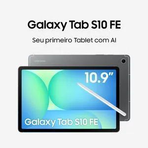 Tablet Samsung Galaxy  S10 FE 10.9” 8GB RAM, 128GB Super Tela WIFI I.A  Acompanha Caneta