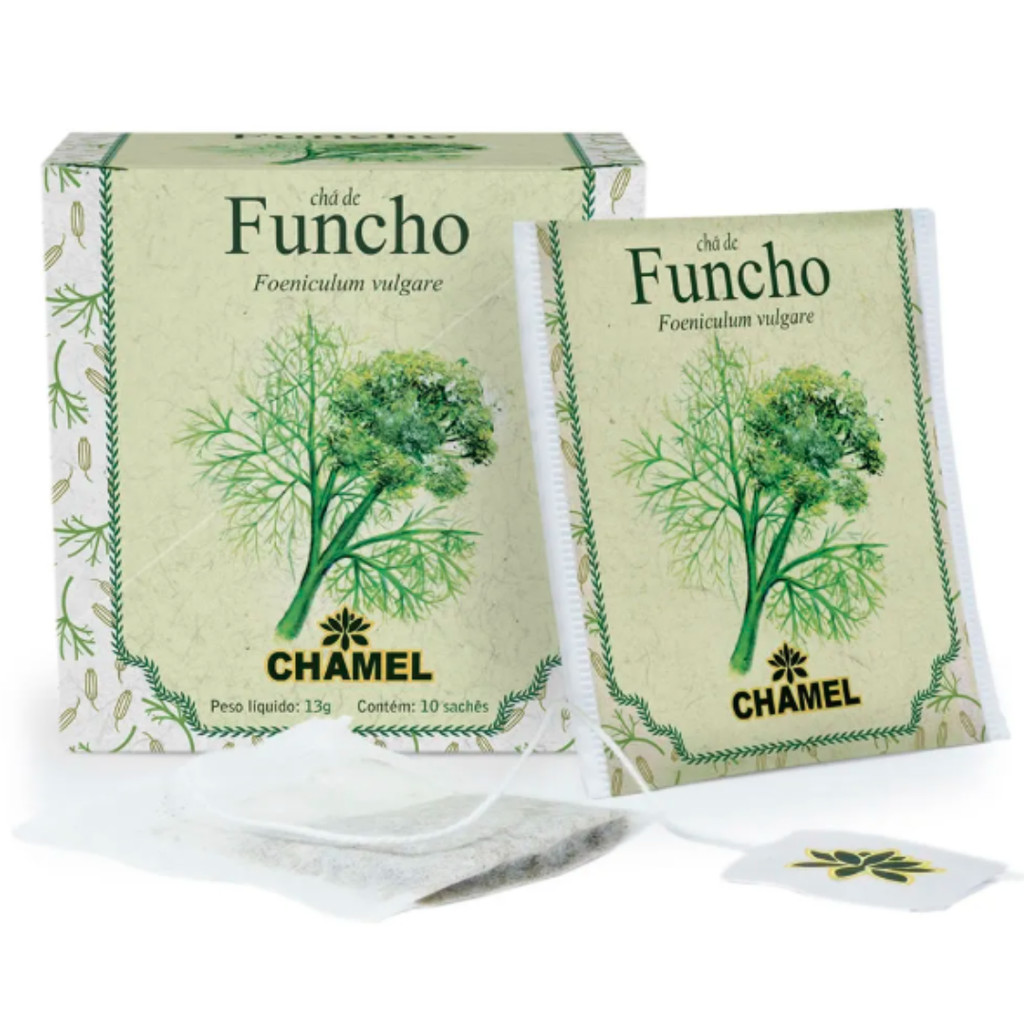 Sache Chá Funcho 13g - CHAMEL em Oferta na Shopee