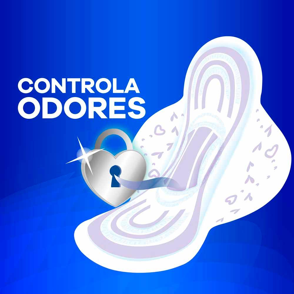 Detalhes do Absorvente Always Proteção Suave Tamanho P com Abas 32 Unidades