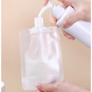 KIT 6 PCS saco frasco multiuso plástico 100 ml/50ML para amostras de embalagem de loção d…