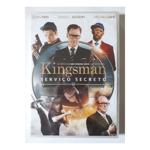 Dvd Kingsman Serviço Secreto - Samuel L. Jackson - Lacrado