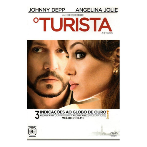 Dvd - O Turista - Johnny Depp - Angelina Jolie