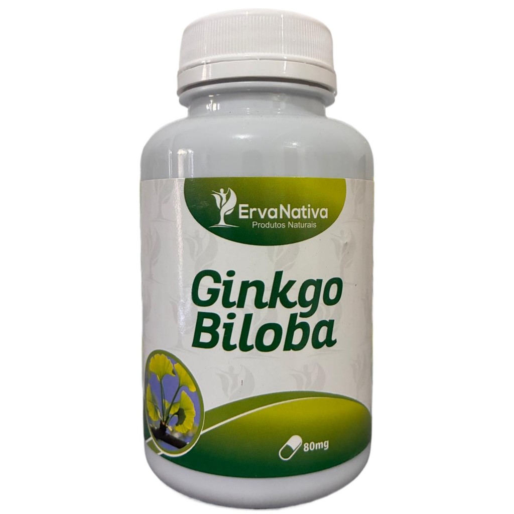Ginkco Biloba 80mg com 100 cápsulas em Oferta na Shopee