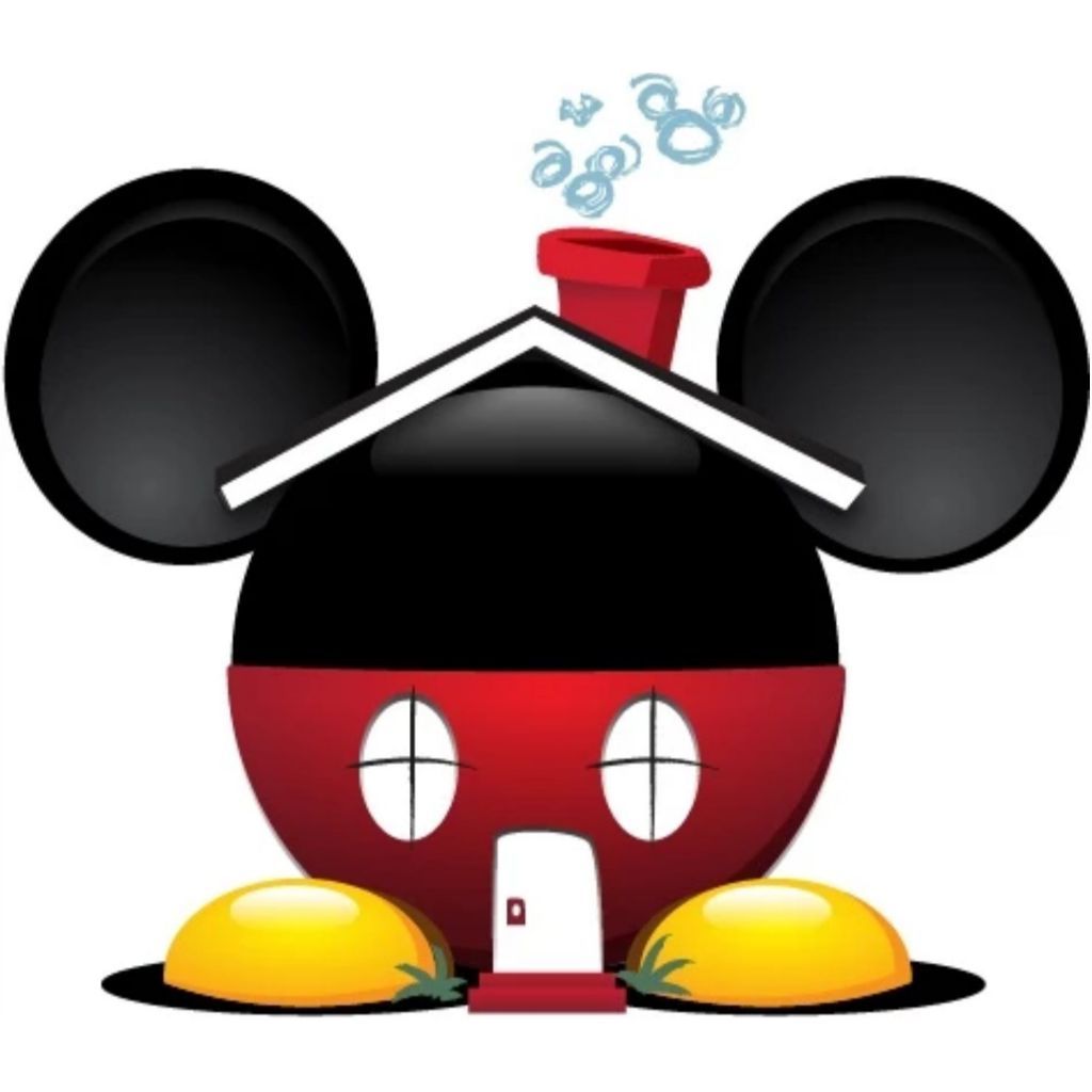 Display de Chão MDF - Mickey Casa 1 pça
