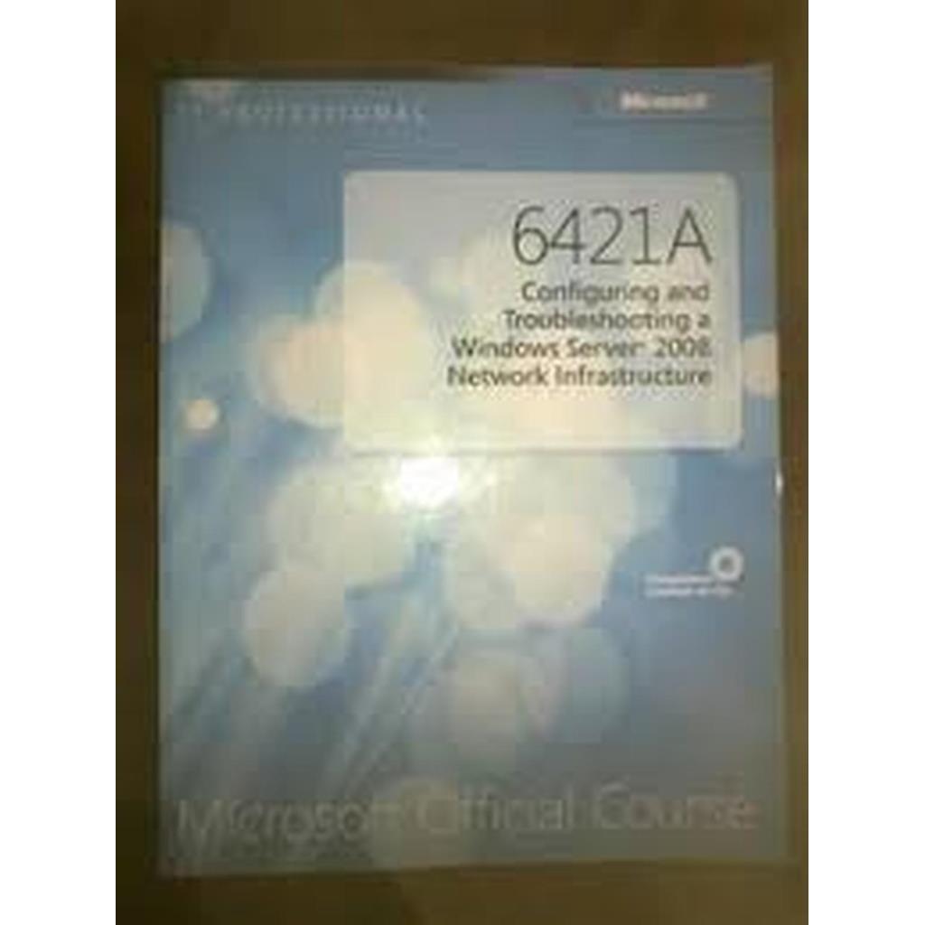Microsoft official course 6421A autor Microsoft official