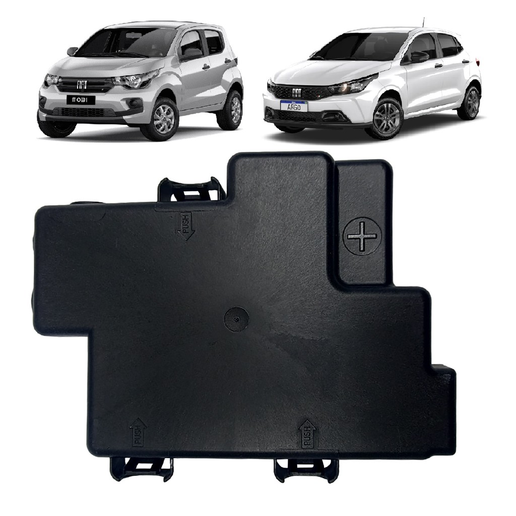 Tampa Capa Bateria Original Fiat Mobi 2017 a 2024 em Oferta na Shopee