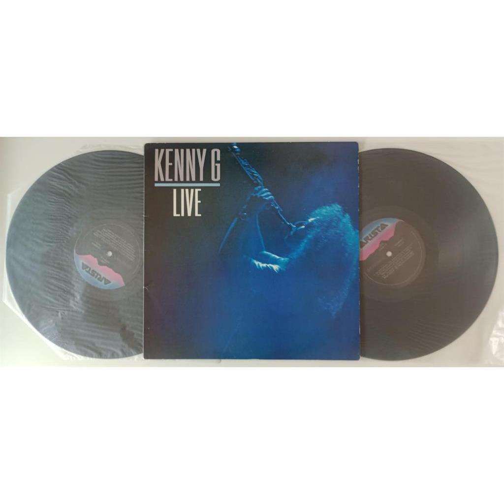 VINIL KENNY G LIVE - LP DUPLO 1989