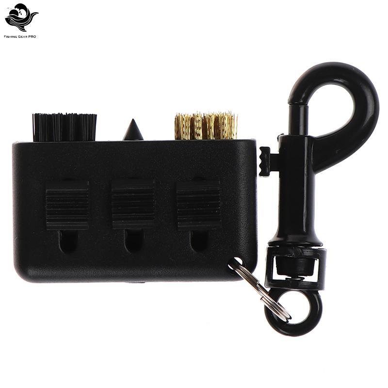 PFG 1 Peça 3 Em 1 Escova Para Taco De Golfe Portátil Ferramenta De Limpeza De Ranhuras Bola FG