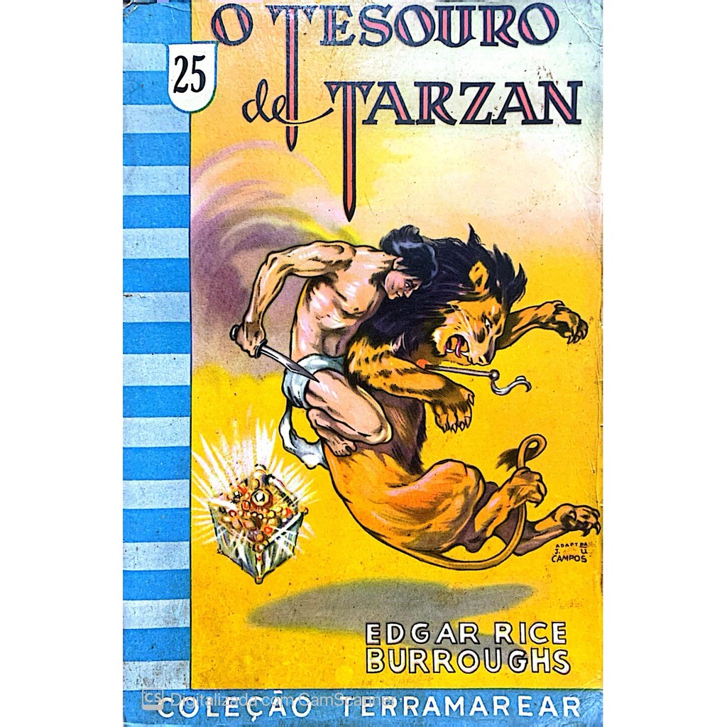 O Tesouro de Tarzan de Edgar Rice Burroughs 7670024