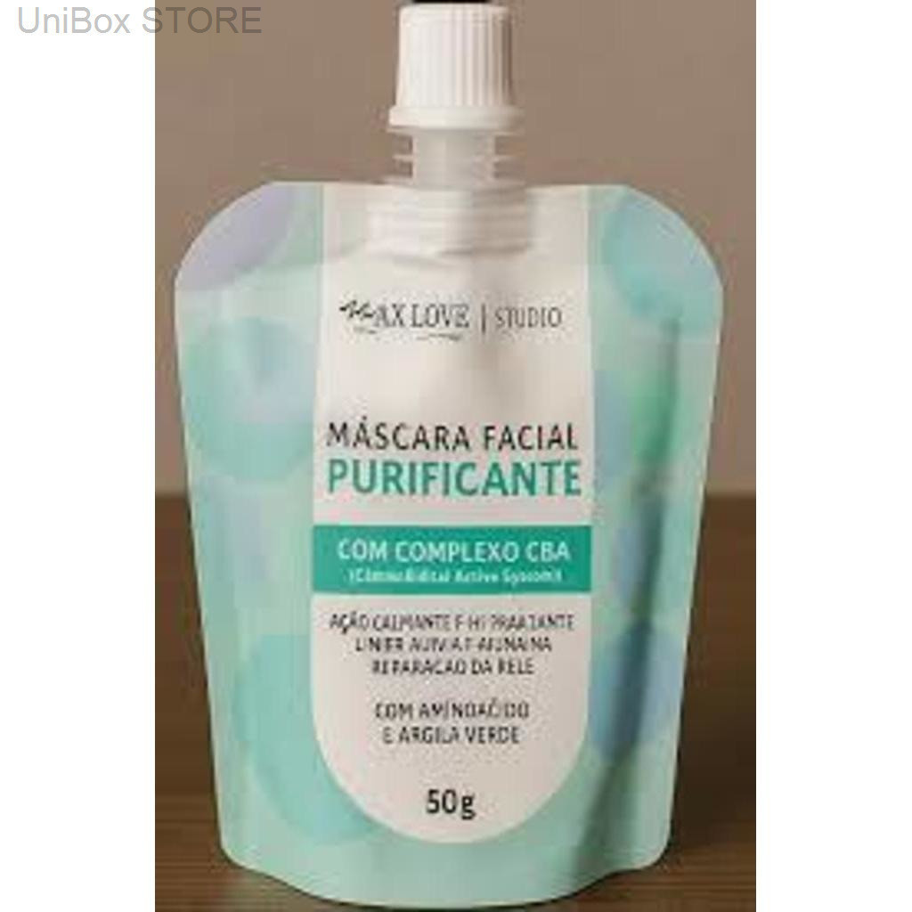 (V)Máscara Facial Purificante Max Love Complexo CBAOJSSTHS9