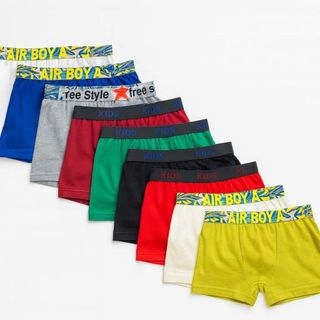 Kit até 10 Cuecas Infantil Boxer Algodão Juvenil Roupa intima Premium Box Elástico Qualid…