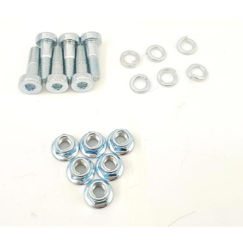PRISIONEIRO COROA BROS 160 (2016 - 2026) (COM PORCA) KIT 6 PECAS — imagem 2 de 2
