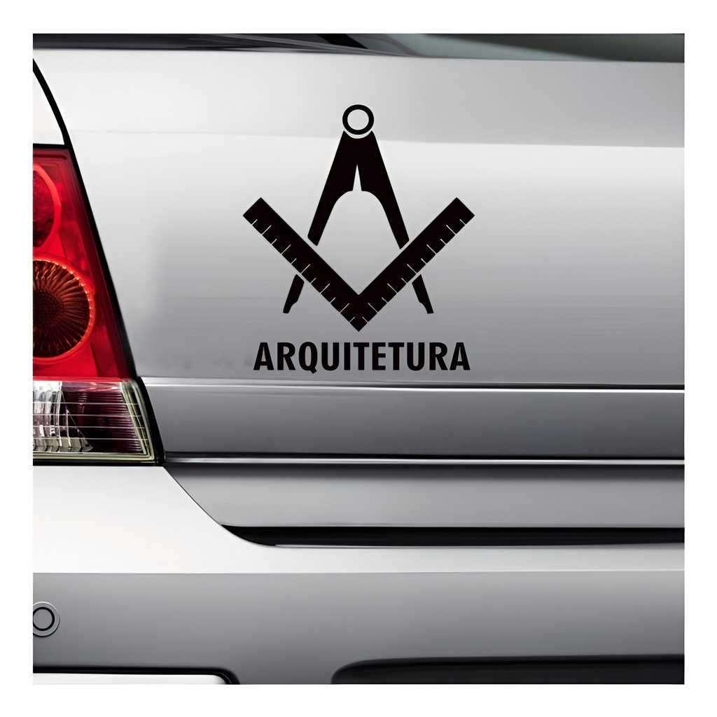 Adesivo Arquitetura - 16x14cm - Várias Cores