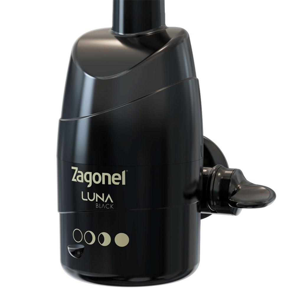Torneira Elétrica Zagonel de Parede Luna Black, 4 Temperaturas, 5500 Watts · foto 2